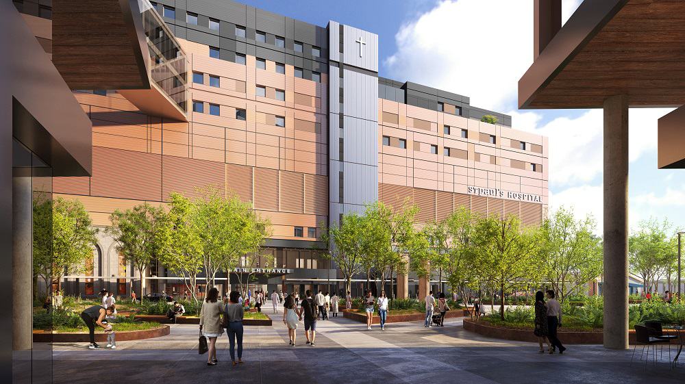 Image of Artistic Rendering of the New St. Paul's Hospital