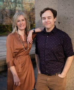 Image of (L-R) Tracey Day and Tim Gauthier