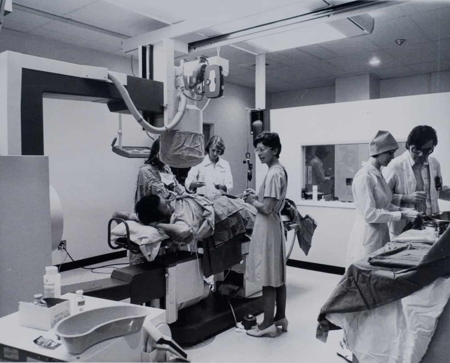 Image of Dr. Doris Kavanagh-Gray prepares a patient for surgery.