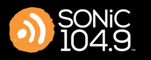 Sonic Logo 104.9 black