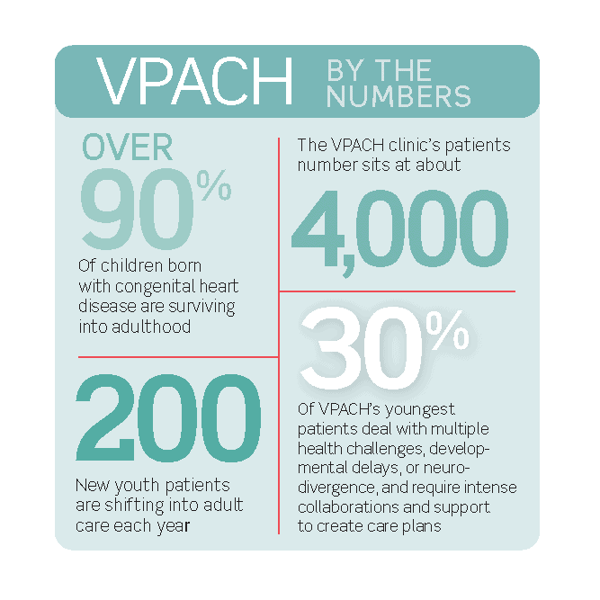 Key numbers from the VPACH clinic