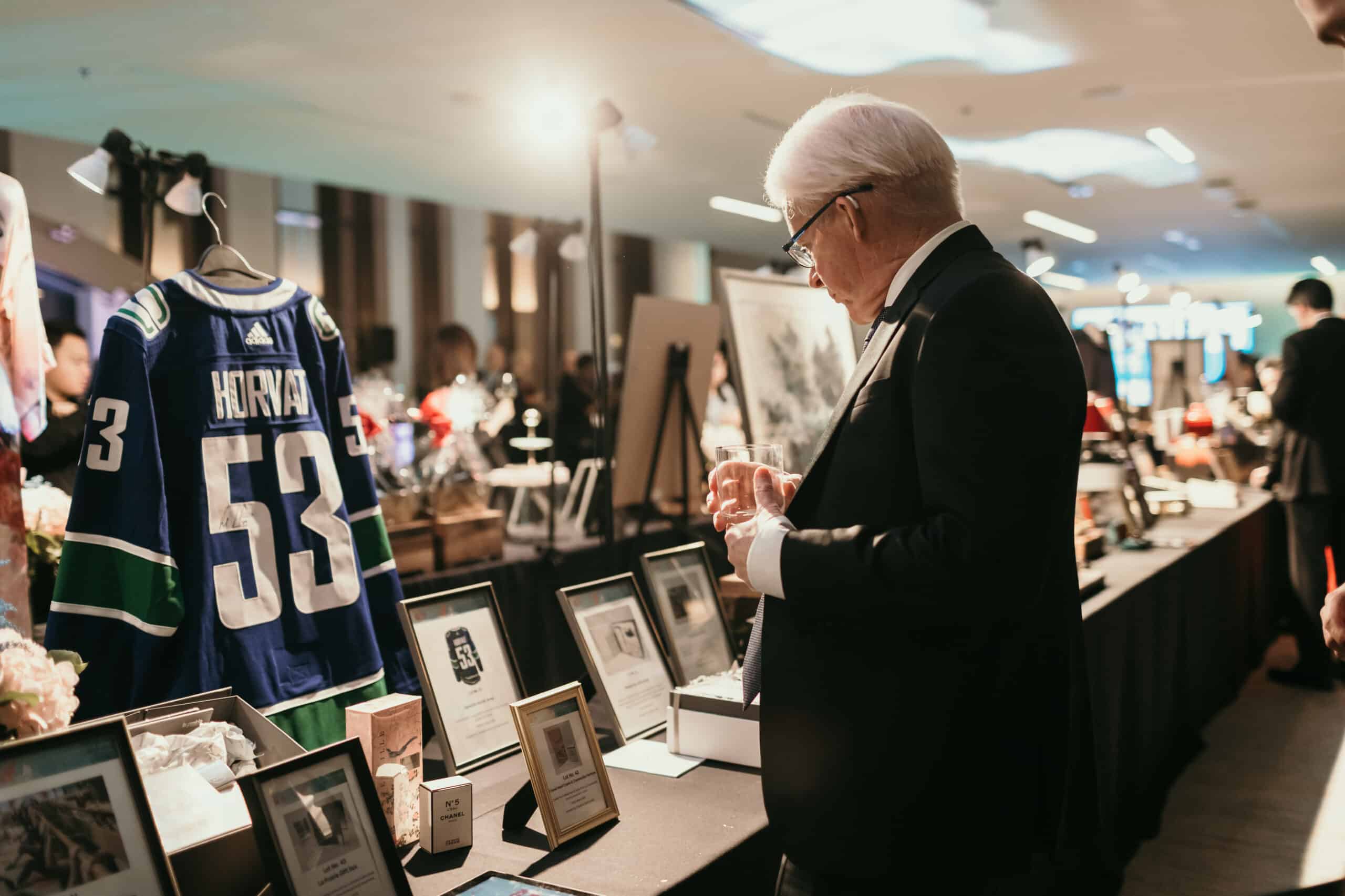 Feast of Fortune silent auction