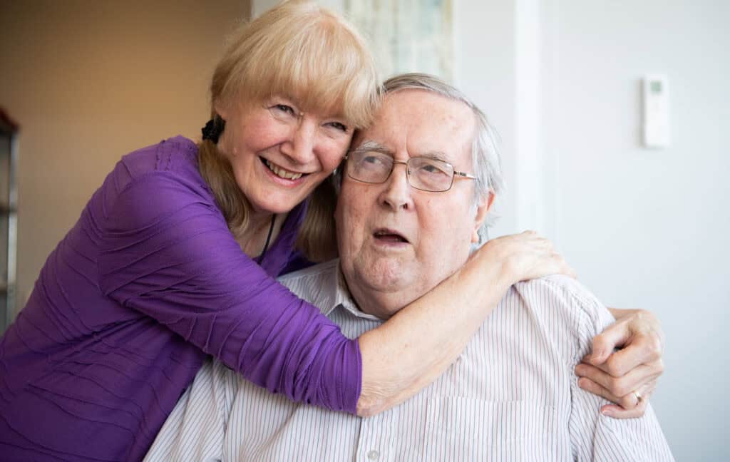 Judi Wild-Hutter and her husband Lorne Hutter