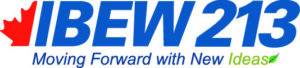 IBEW 213 Moving Forward logo