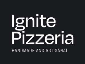 Ignite Pizzeria logo black