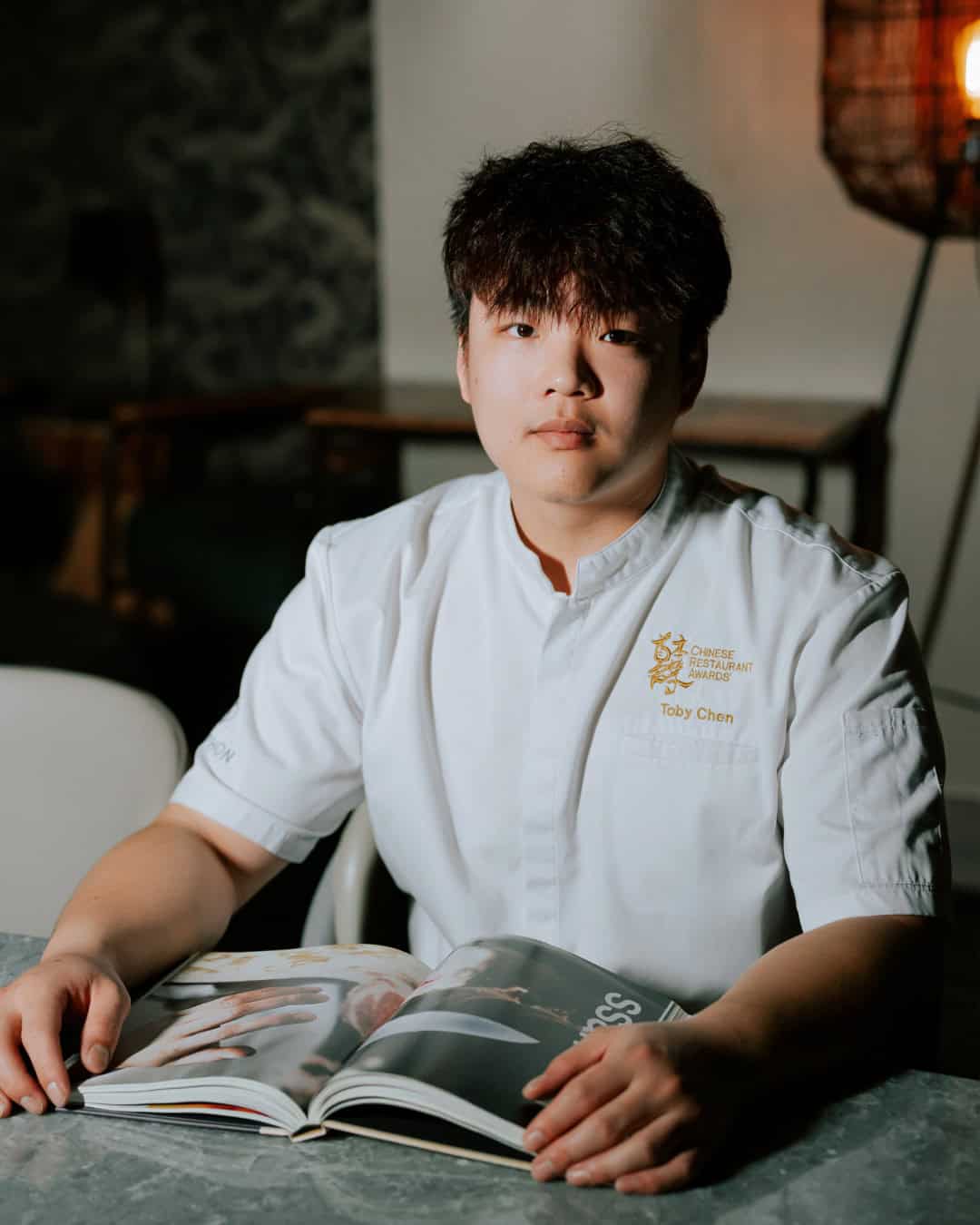 Headshot of Chef Toby Chen