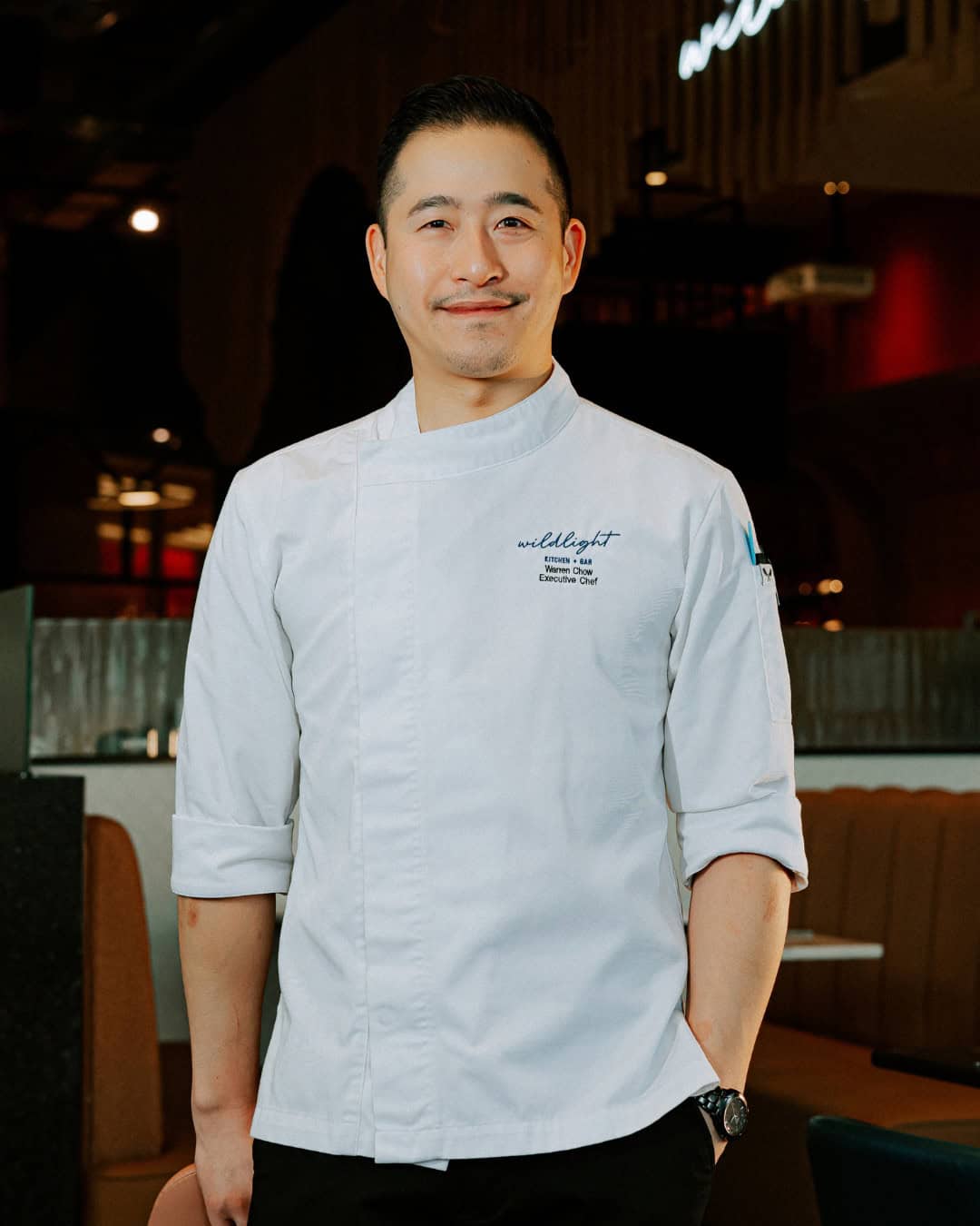 Headshot of Chef Warren Chow