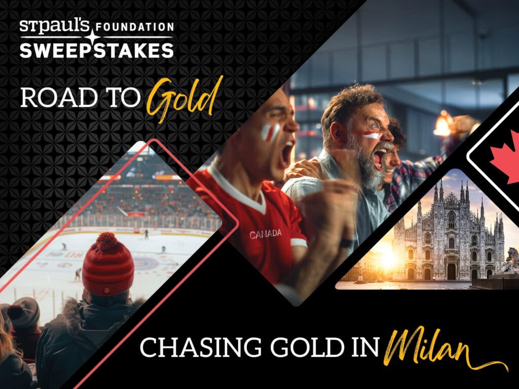 St. Paul's Foundation sweepstakes branded graphic